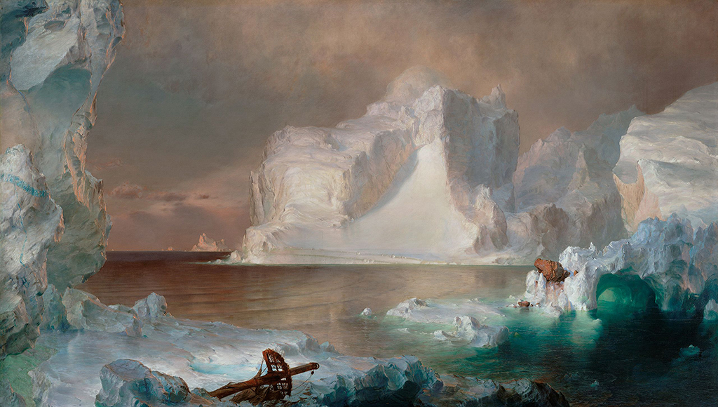 The Icebergs in Detail Frederic Edwin Church